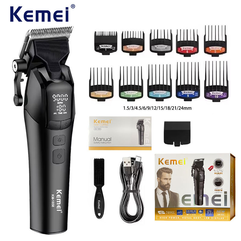 Hair Care Korean Products - Kemei KM-1858 10w barbeiro profissional máquina
