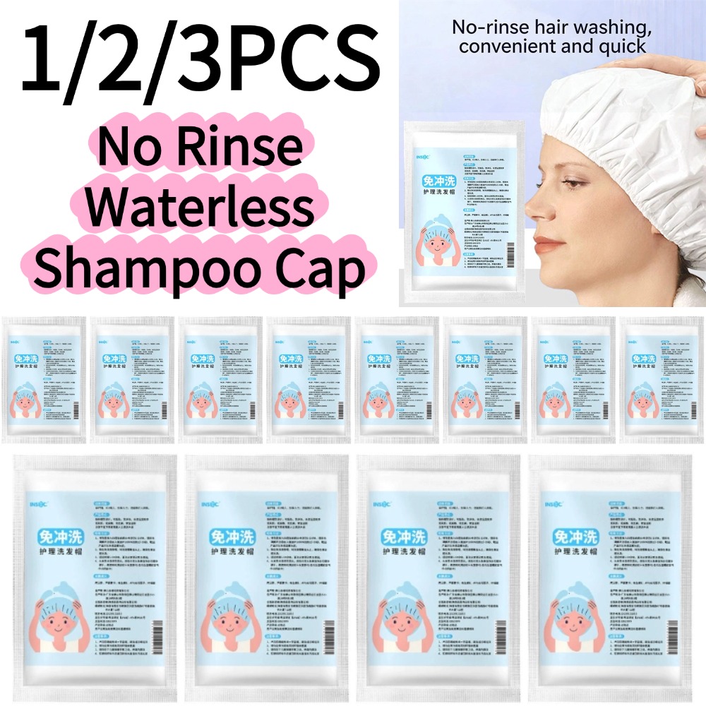 Hair Care Products - Touca de Shampoo Descartável Sem Enxágue