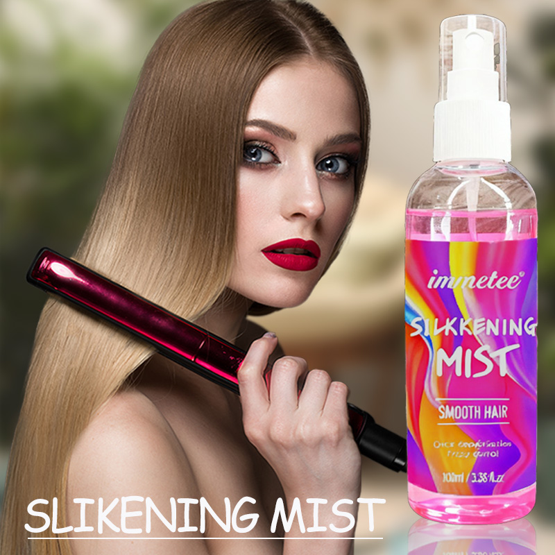 Hair Care Natural Ingredients - Spray para alisar o cabelo, hidratante,