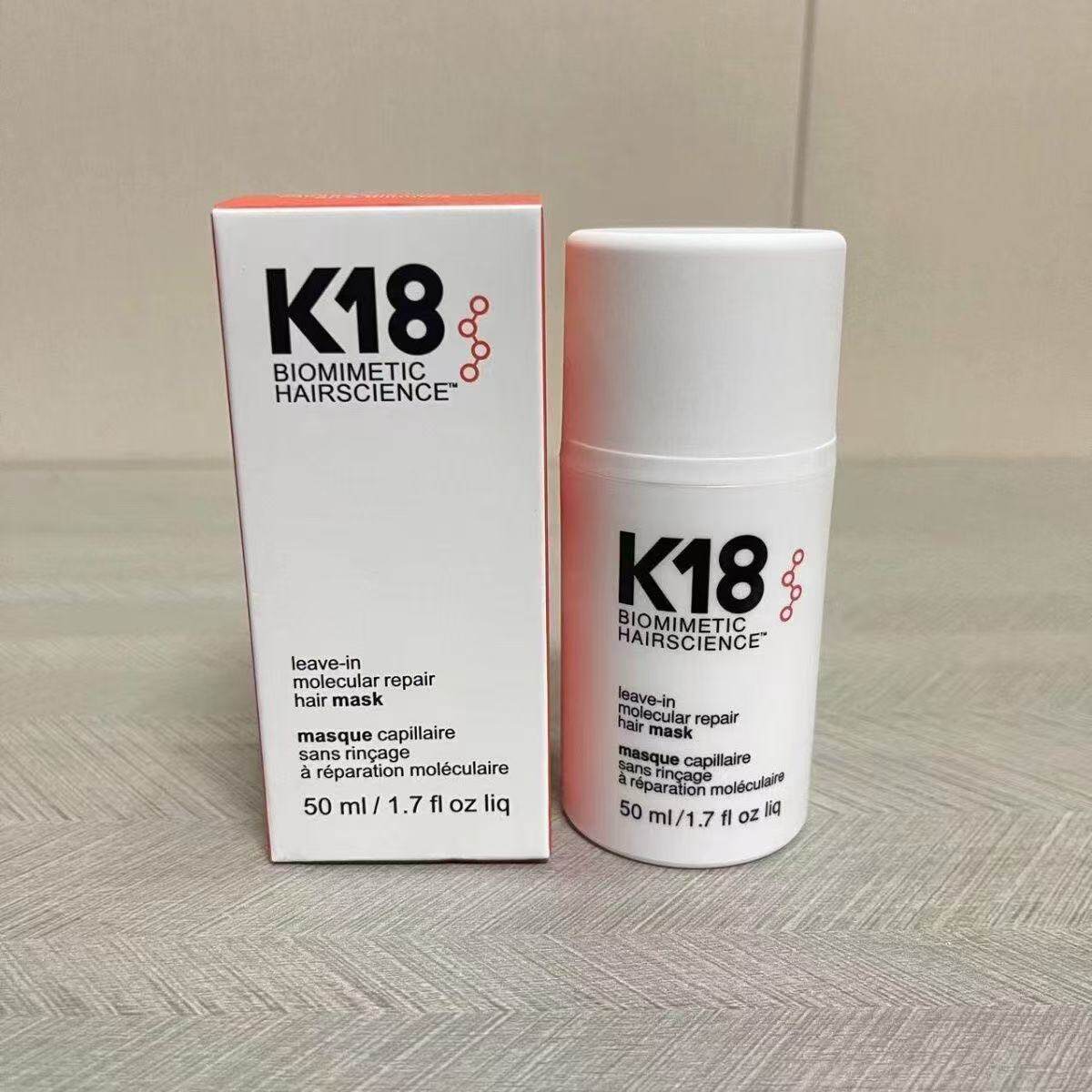 Hair Care K18 - Máscara Capilar K18 Leave-In de 50ml