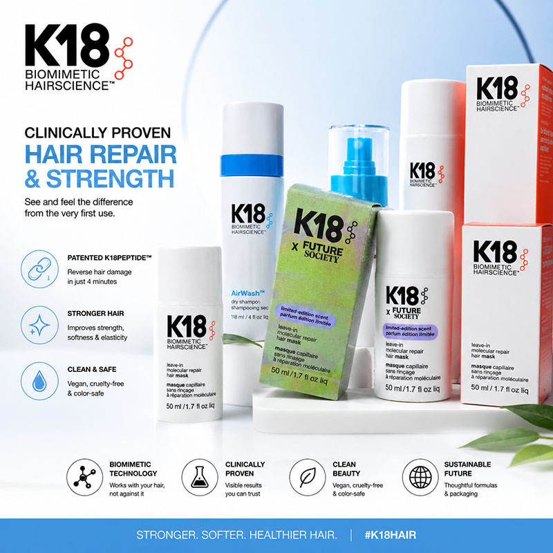 Hair Care K18 - Nova Máscara Capilar K18 50ml 150ml