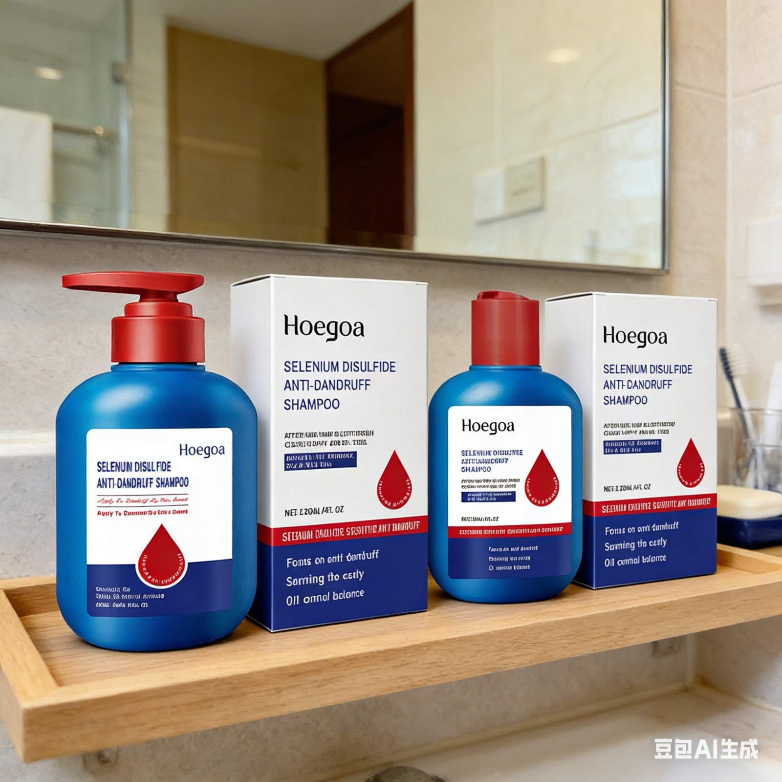 Hair Care Dandruff - Shampoo Anticaspa Hoegoa Controle de Oleosidade