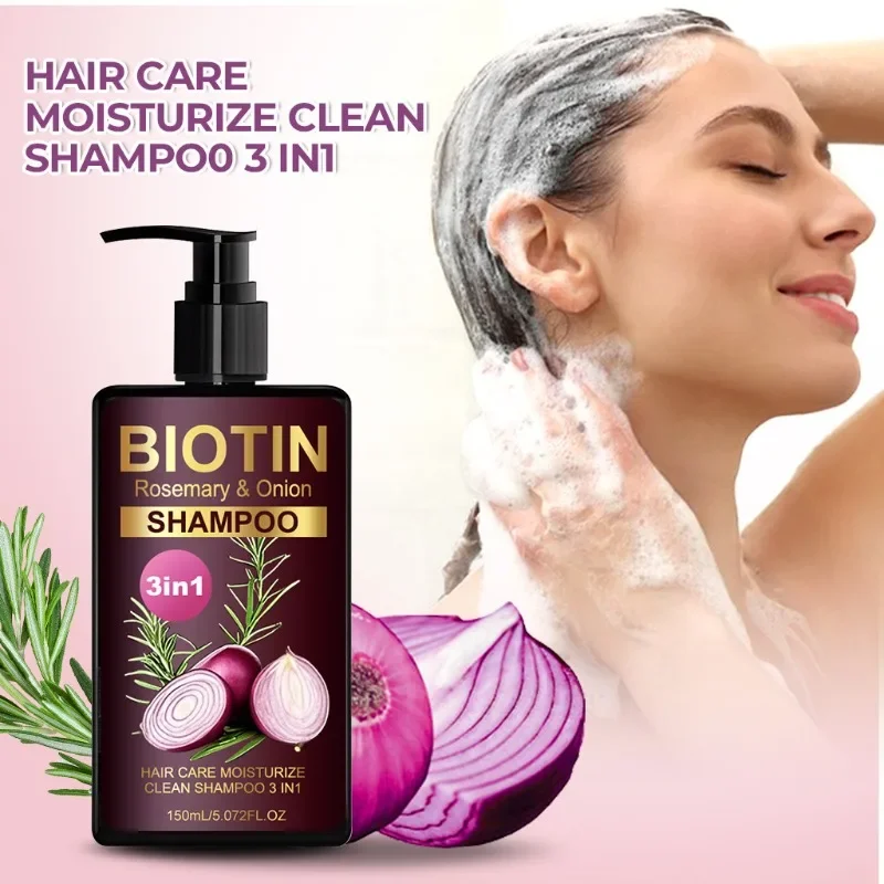 Shampoo BIOTIN de alecrim e ce - Hair Care Natural Ingredients avaliação e preço