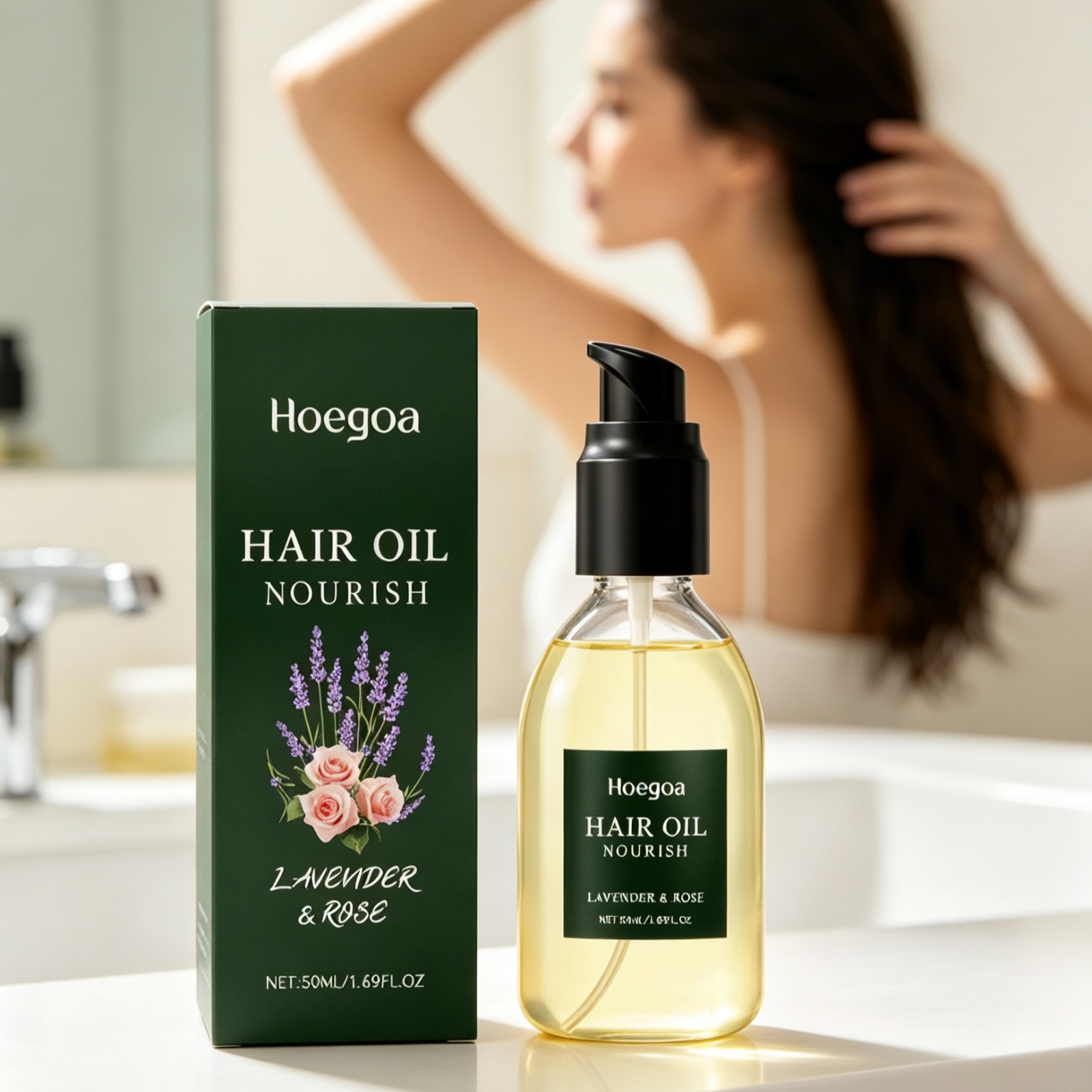  Óleo Capilar Hoegoa Lavanda  - Hair Care Natural Ingredients avaliação e preço