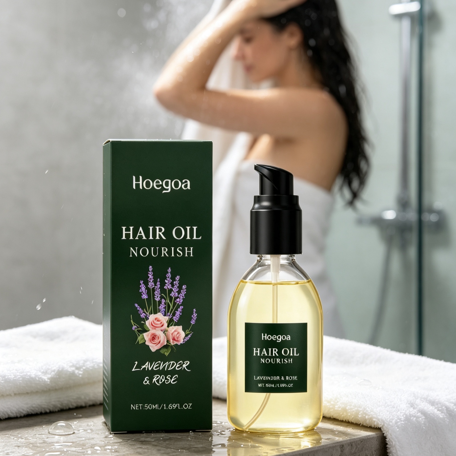  Óleo Capilar Hoegoa Lavanda  - Hair Care Natural Ingredients avaliação e preço