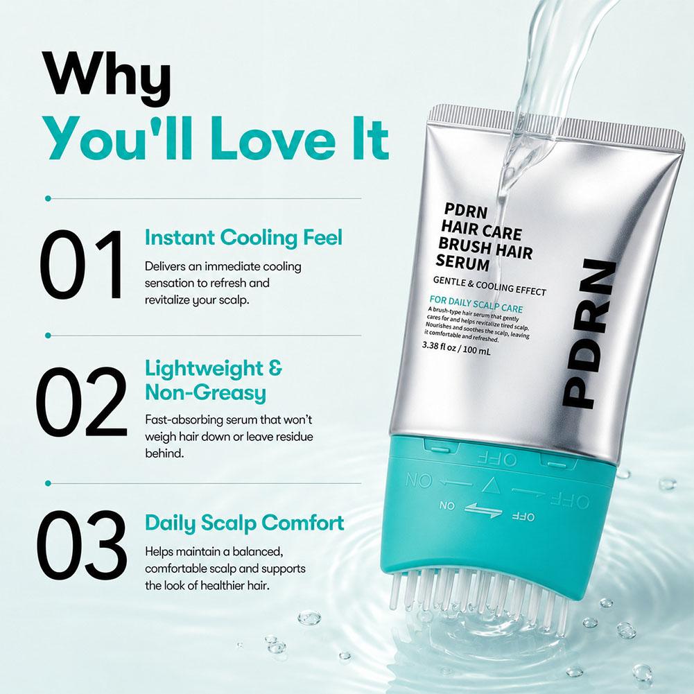 Escova de Cuidado Capilar PDRN - Hair Care Korean Products avaliação e preço