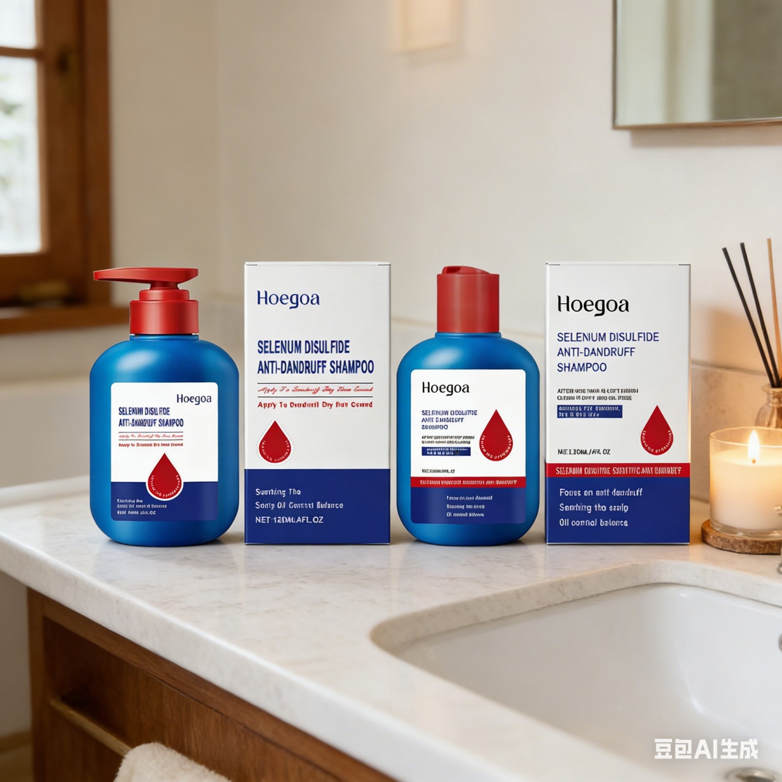 Shampoo Anticaspa Hoegoa Contr - Hair Care Dandruff avaliação e preço